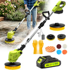 20V Cordless Rotary Floor Cleaner, Multi‑Functional Floor Scrub