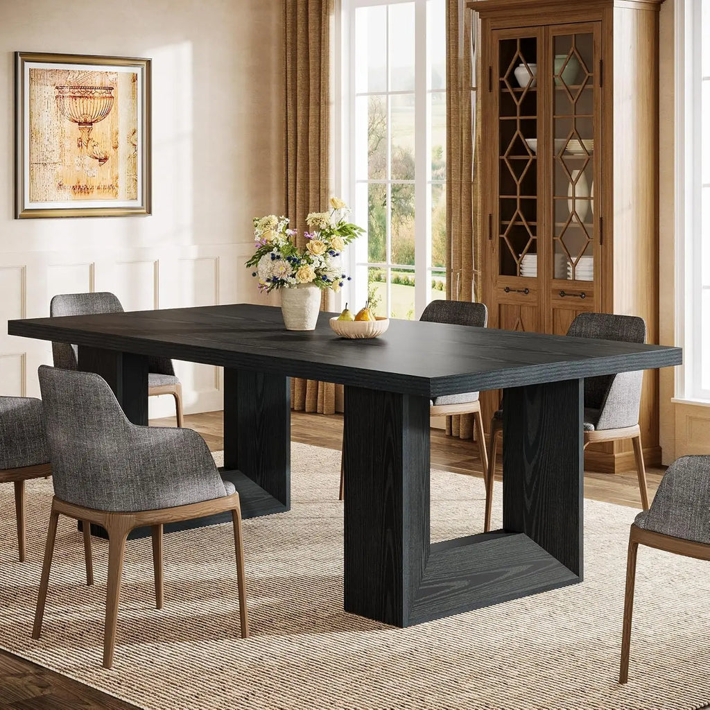 Farmhouse Dining Table for 6-8,
