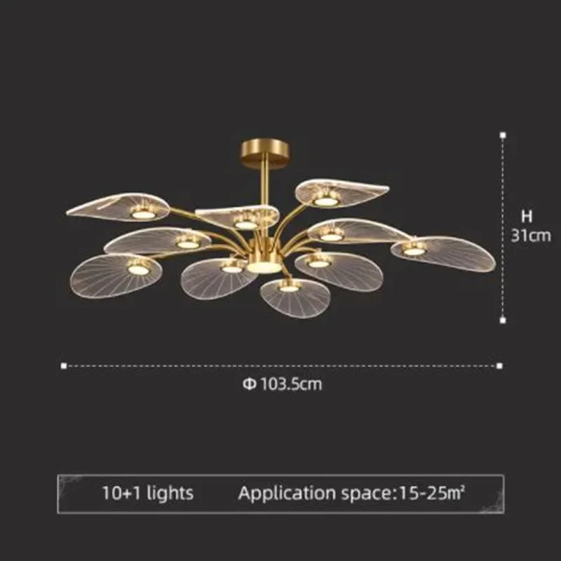 Dining Room Kitchen Chandelier Led Lamp