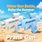 Two-Way Reverse Water Gun Prank Toys Mini Portable Squirt Gun for Kids Adults Summer Pool Beach Water Fight Stress Relief Gifts