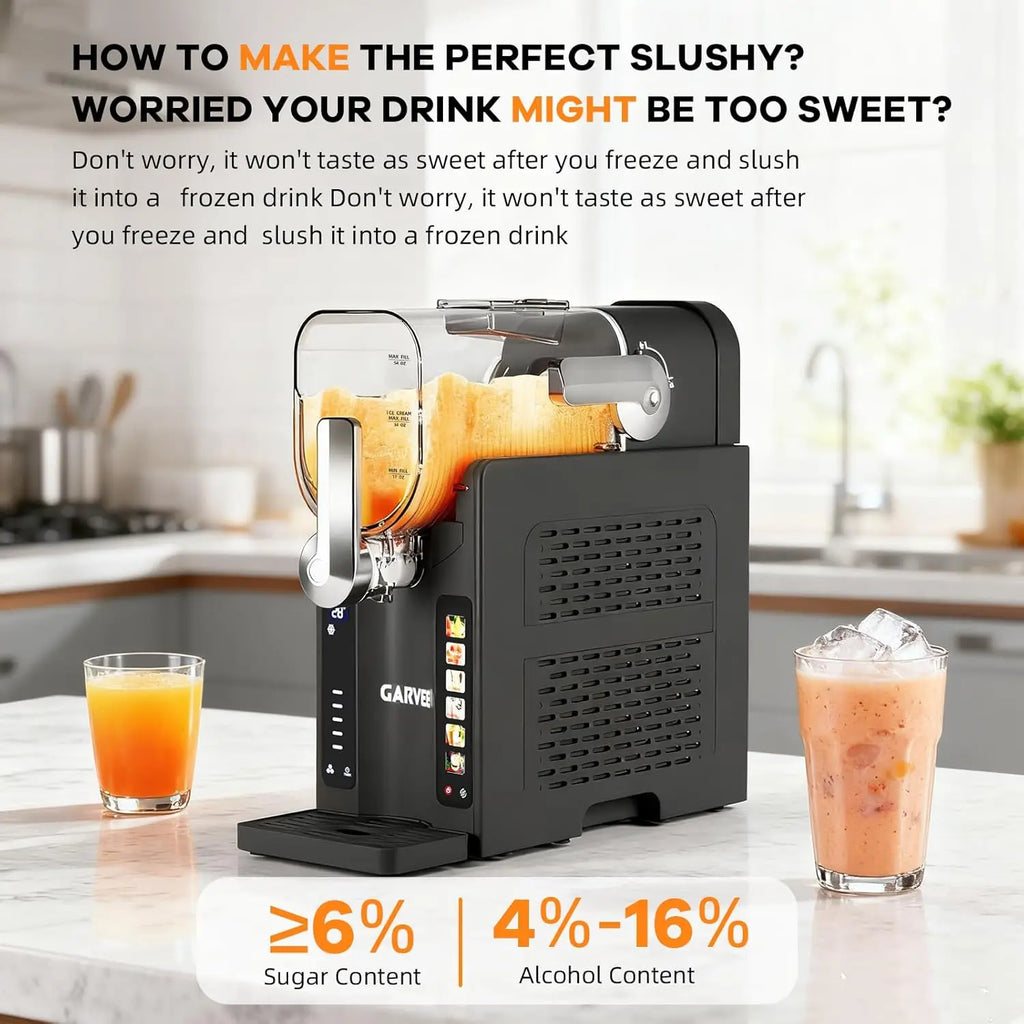 No Ice Compressor Slushy Machine