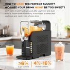 No Ice Compressor Slushy Machine