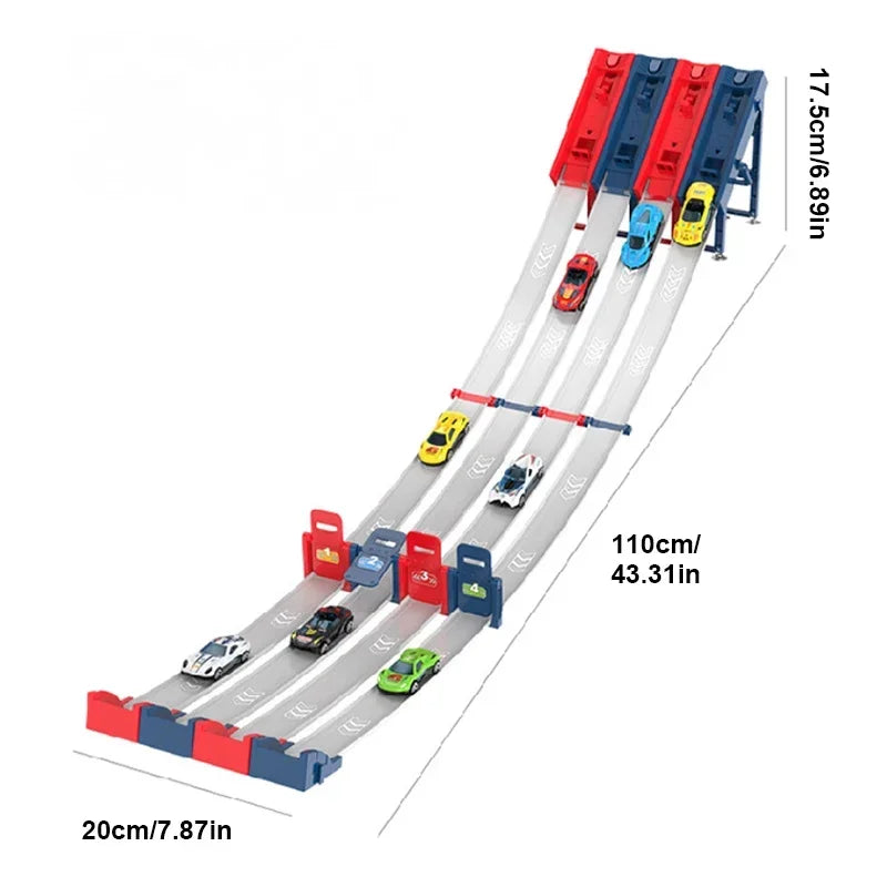 Catapult Rail Car Track Racing