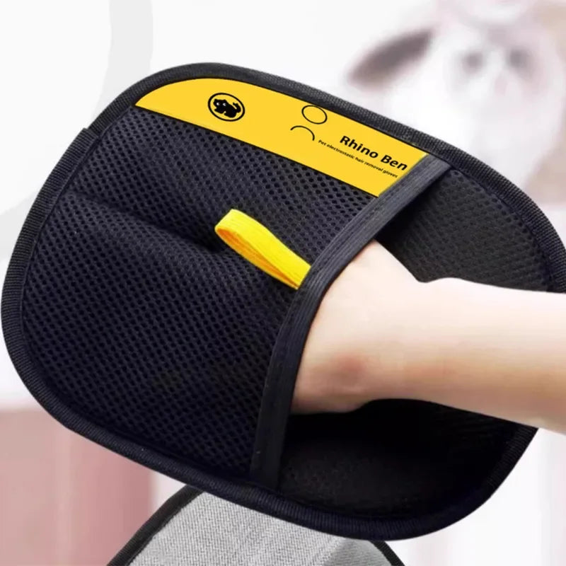 Pet Hair Removal Gloves Cat Hair Cleaner Hair Removal Brush Sticky Hair Cleaner Carpet Clothes Hair Cleaning Brush