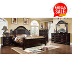 Solid Walnut 6 Piece Bedroom Set