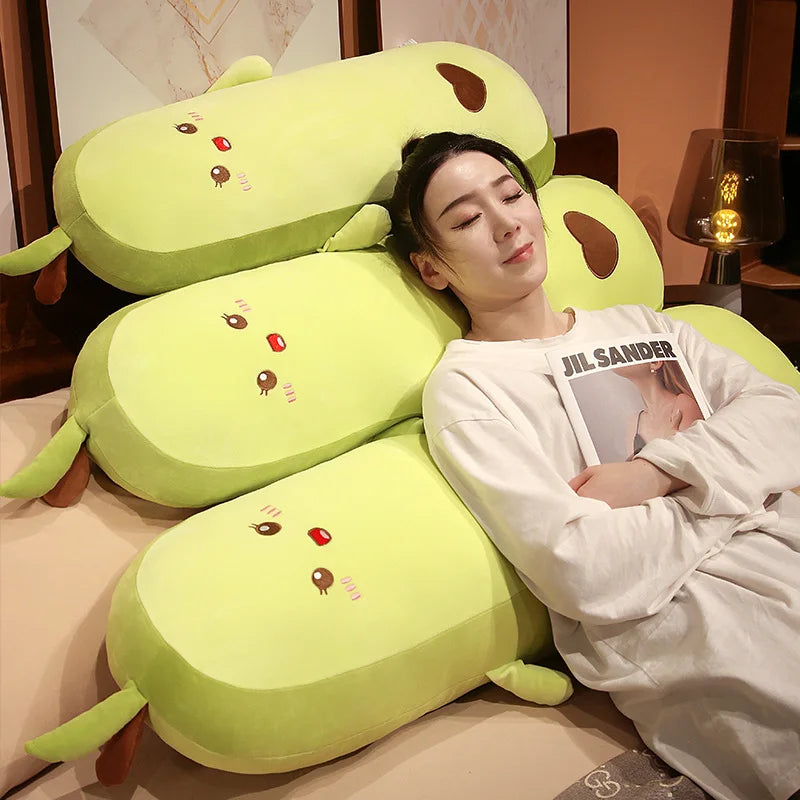 Avocado Long Pillow Stuffed
