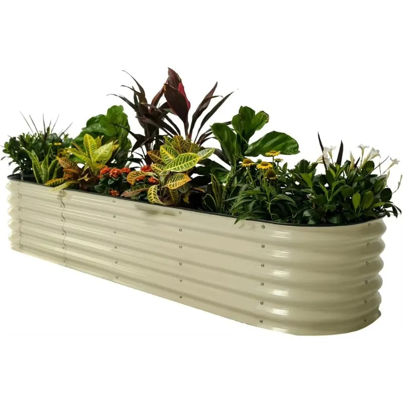 Planter Box for Vegetables & Flowers Easy Assembly
