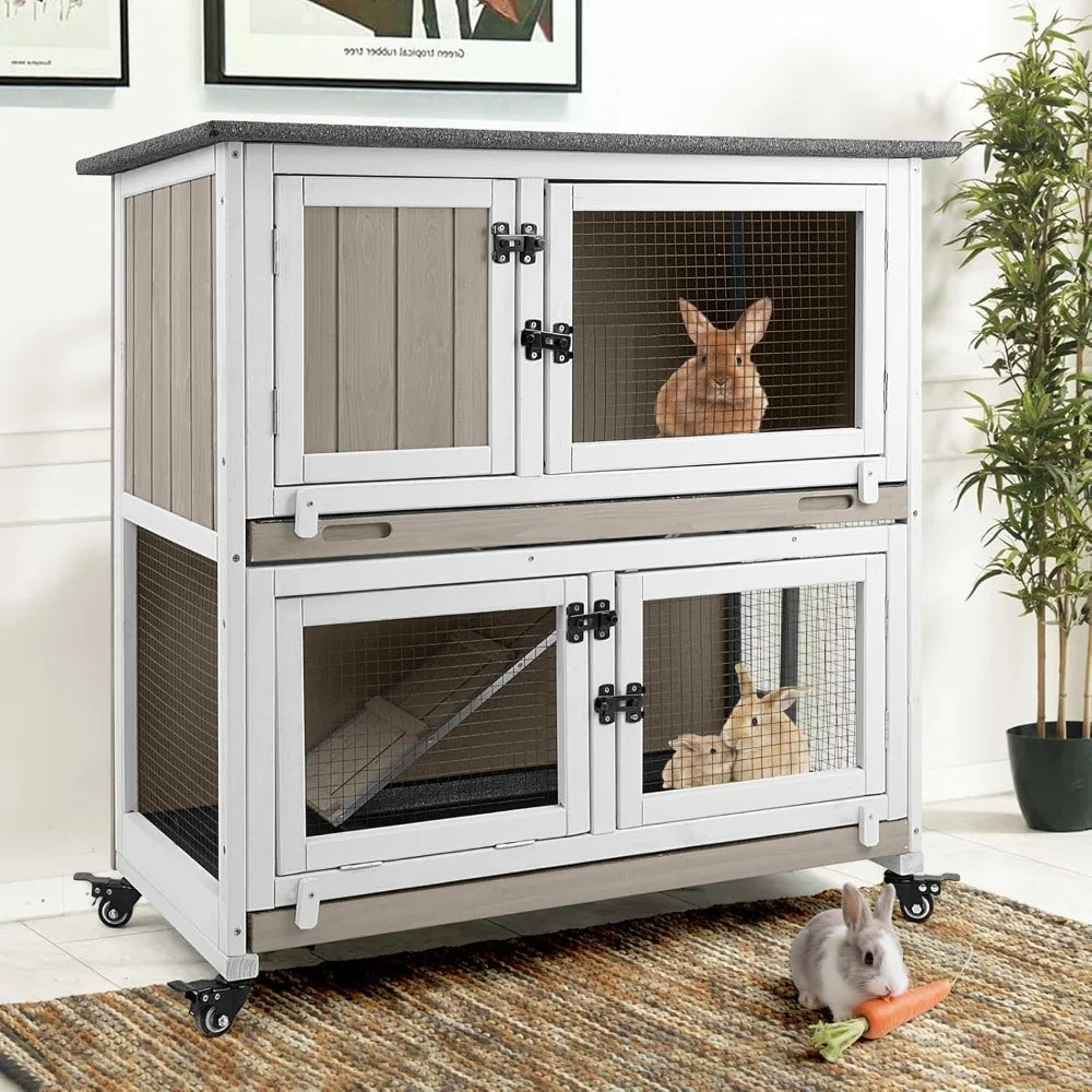 2-Story Rabbit Hutch