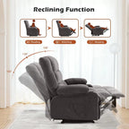 Recliner Loveseat with Cup Holders