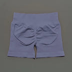 HISTELLO Sports Shorts 4.5" Women Yoga Shorts Seamless Low Waist Scrunch Bum Gym Leggings Workout Stretch Fitness Sports Shorts