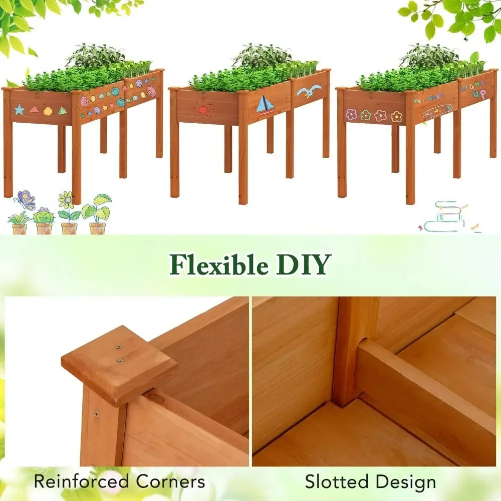 Raised Garden Bed with Legs,
