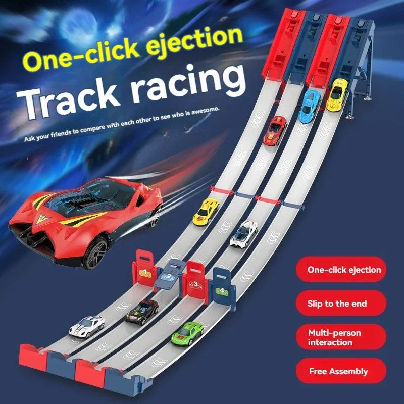 Catapult Rail Car Track Racing