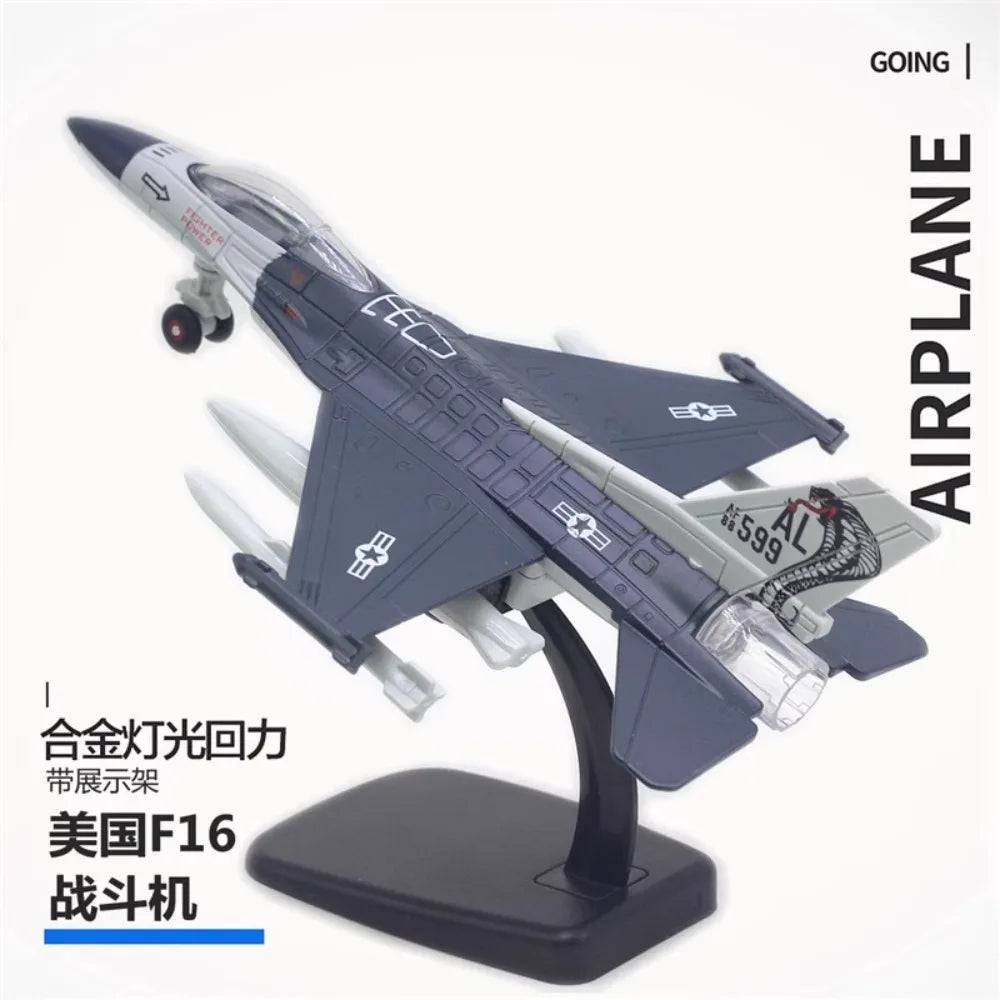 American F-16 New Alloy Fighter Aircraft
