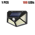 Solar Garden Light Outdoor Motion Sensor Lights