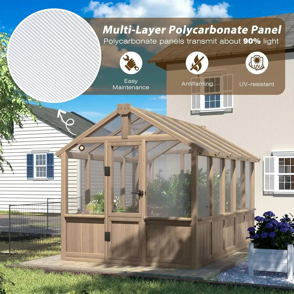 6x10 FT Green House