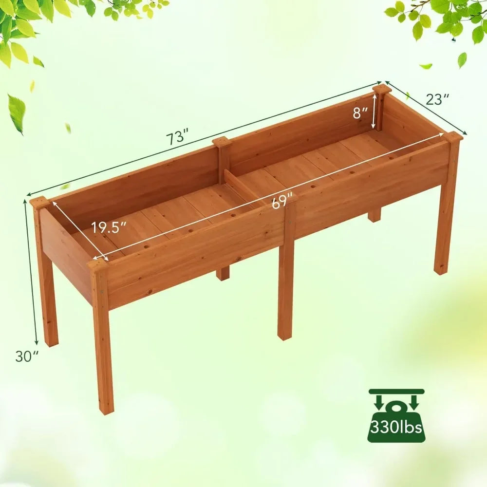 Raised Garden Bed with Legs,