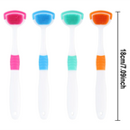 1Pc/4Pcs/8Pcs Silicone Tongue Scraper For Oral Hygiene,Tongue Cleaner Scraper For Oral Care,Tongue Brush Food Debris Clea