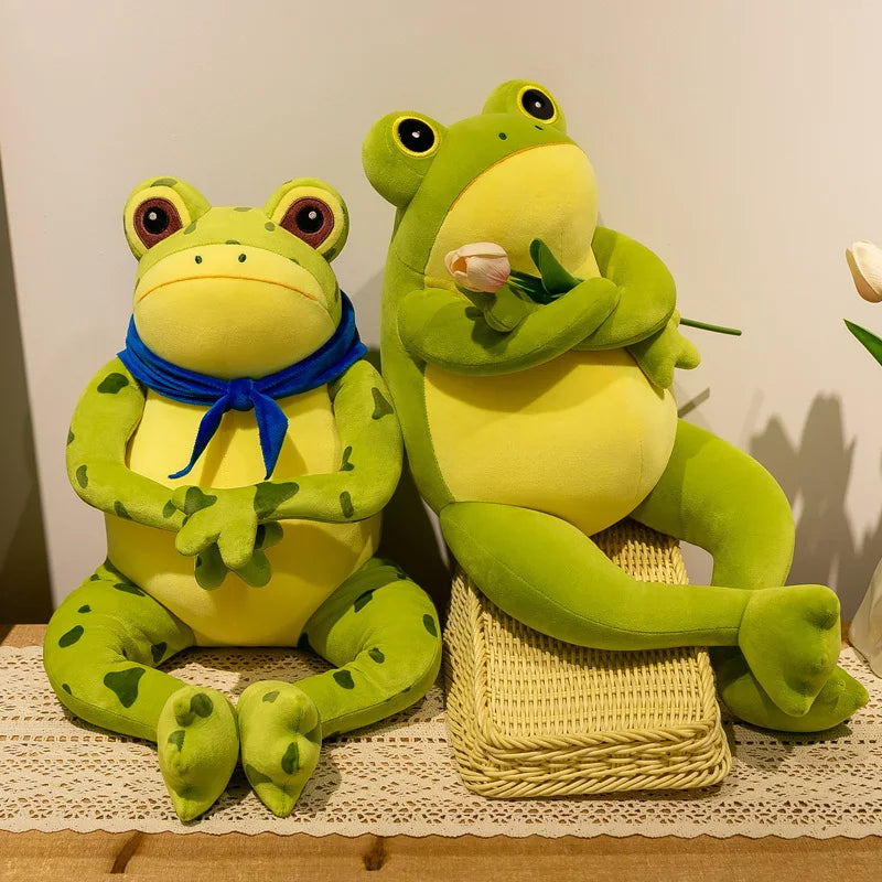 Cozy Frog Plushies Funny Frog