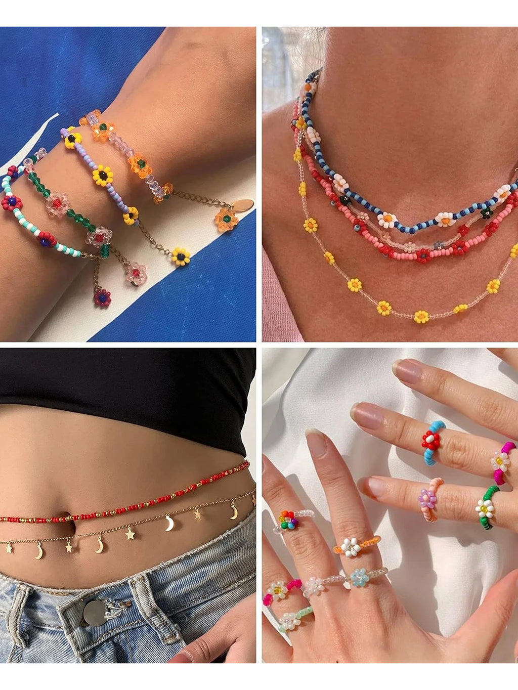 Bead Bracelet Jewelry Making Kit, Bead Sorting Kit