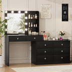 Makeup Vanity Desk 8 Drawers,