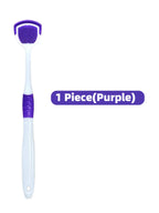 1Pc/4Pcs/8Pcs Silicone Tongue Scraper For Oral Hygiene,Tongue Cleaner Scraper For Oral Care,Tongue Brush Food Debris Clea