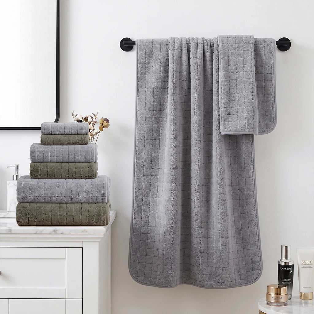 6-Piece Towel and Bath Towel Set,