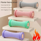 Foot Massage Roller Yoga Massage Ball Plantar Fascia Roller Muscle Relaxation Care Plastic Manual Foot Massager