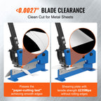 Manual Hand Plate Shear 5"/8"/12"/32" Metal Sheet