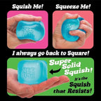 DC Schylling Needoh Nice Sensory Squeezing Toy Cube for Stress relief and Fingertip Release Toy for Pinching and Playing