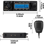 80W High Power Ham Mobile Transceiver. AM 80W(PEP) / FM 50W / SSB 80W(PEP)
