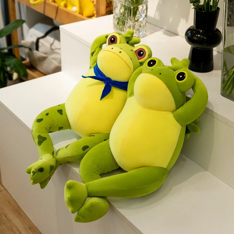 Cozy Frog Plushies Funny Frog