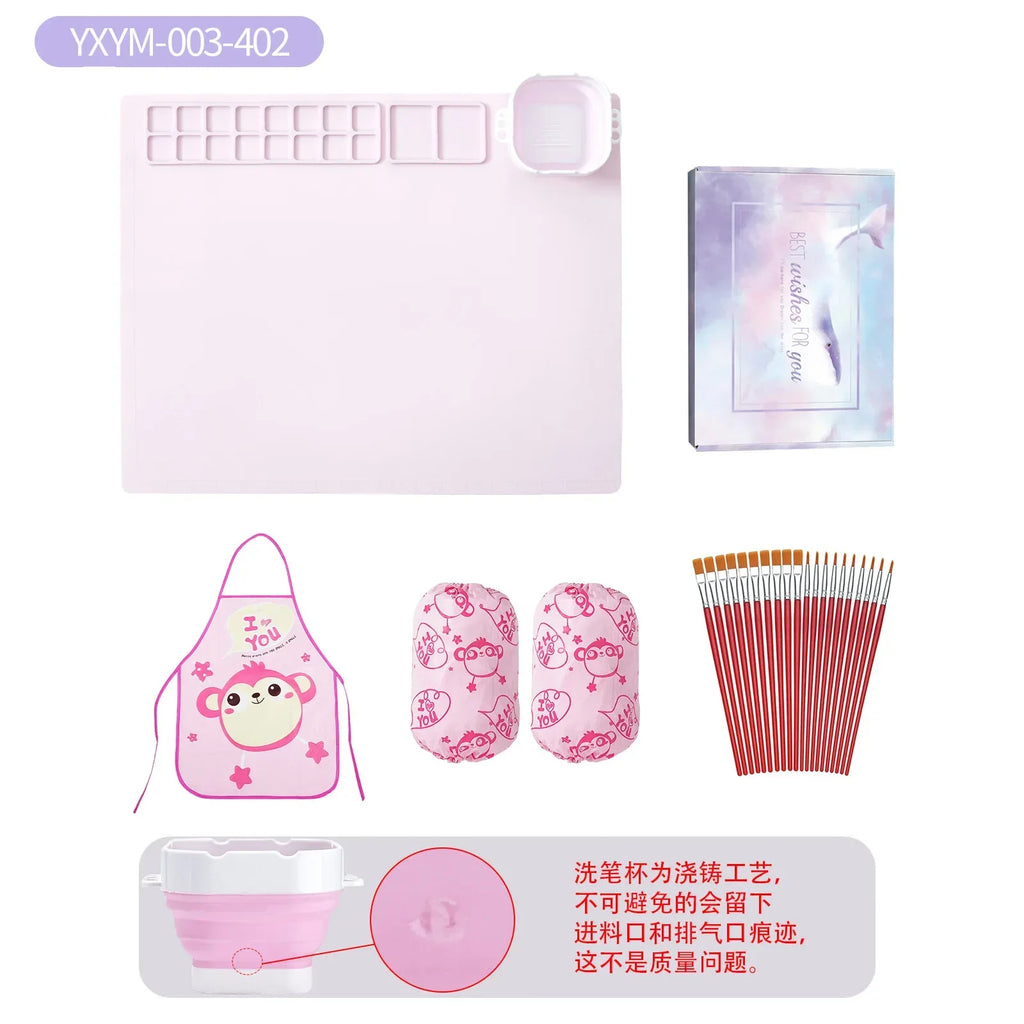 Silicone Painting Mat Set