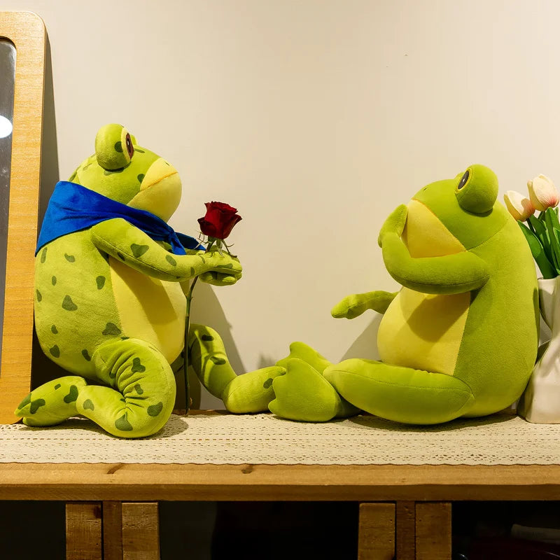 Cozy Frog Plushies Funny Frog