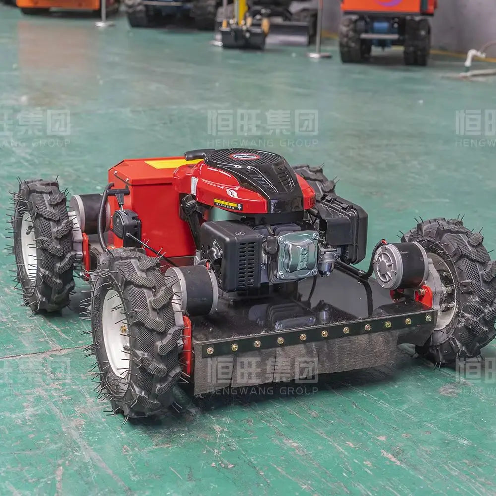 196CC Gas Wheeled Remote Control Lawn Mower