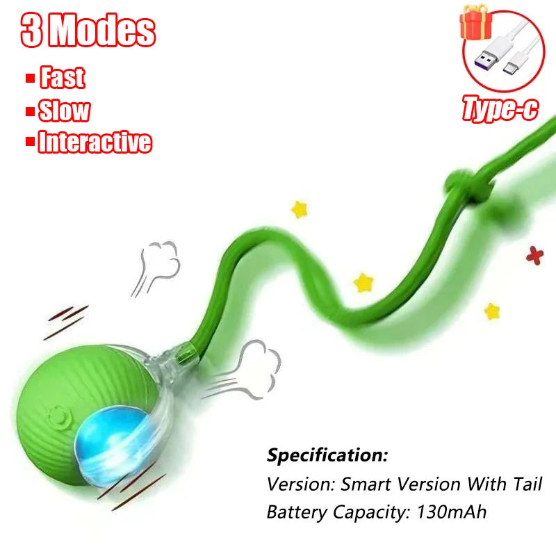 Cat Interactive Ball Toy