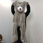 7 Colors 100-260cm Cheap Giant Unstuffed Empty Bear Skin Coat Soft Big Skin Shell Semi-Finished Plush Boys Girl Gift