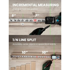 Digital Tape Measure With Laser,