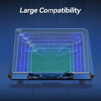 Laptop Cooling Pad with 12 Quiet Fans