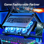 Laptop Cooling Pad with 12 Quiet Fans