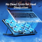 Laptop Cooling Pad with 12 Quiet Fans