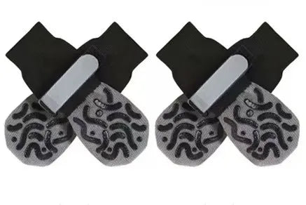 4-Pack Anti-Slip Dog Socks, Prevent of Hard Wooden Floors, Strong Grip, Paw Protection,