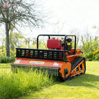Diesel Fuel Crawler Grass Cutter Remote Control Lawn Mower