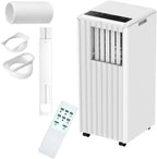 8000 BTU Portable Air Conditioner, 3-In-1 Cooling, Dehumidifier & Fan for 350 Sq. Ft Rooms,