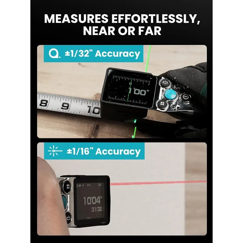 Digital Tape Measure With Laser,