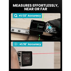 Digital Tape Measure With Laser,
