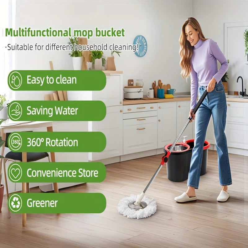 360 Spin Mop and Bucket Set