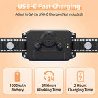 Dog Electronic Fence |  GPS Fencing System | Waterproof Wireless Fence  Training Collar | Adjustable Warning Intensity | Fence Radius: 33–999 Yards |