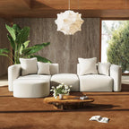 116" Modular Sectional Couches Ottoman,