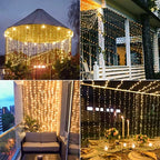 Solar Fairy String Light Pavilion