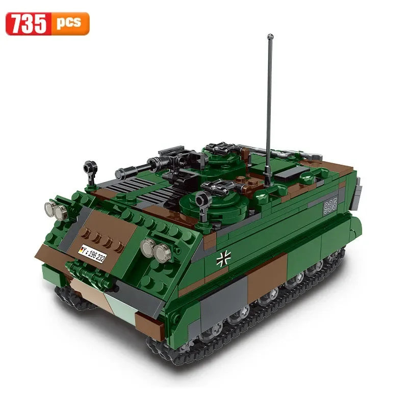 Military Armored Vehicle Battle Tank Car Truck Army Weapon